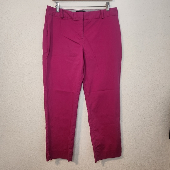 Talbots Signature Pink Cropped Pants, Size 10 - Picture 1 of 6